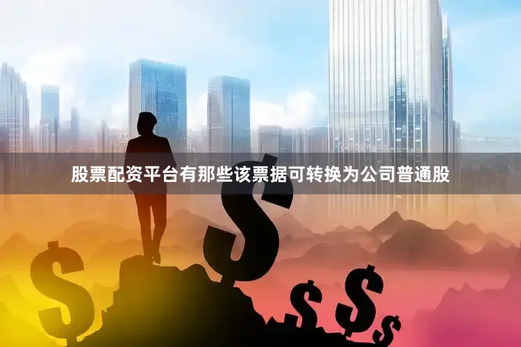 股票配资平台有那些该票据可转换为公司普通股